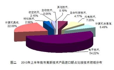 2013年上半年武漢市高新技術產品進出口情況分析